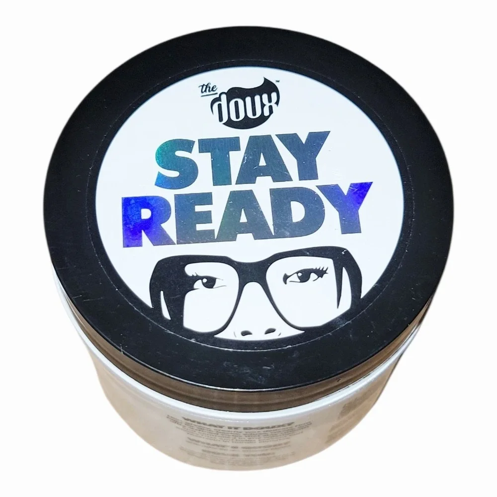 The Doux Block Party Stay Ready Sculpting Wax 4oz x3 + Act Right Serum 2oz Lot